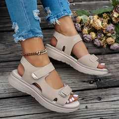 Women’s Summer Wedge Sandals – Lightweight Platform Beach Shoes