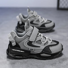 Kids PU Leather Fashion Sneakers