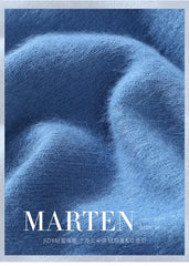 Women’s Mink Cashmere Pullover Sweater – High Collar