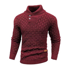 Men’s Winter Knitted Crew Neck Pullover
