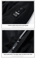 2025 Men’s Printed Windproof Sports Jacket – Spring & Autumn Fashion Casual Outerwear
