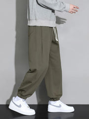 Plus-Size Men’s Cotton Jogger Sweatpants