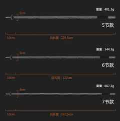 Folding Telescopic Hiking Poles – Ultralight Multifunction Outdoor Set