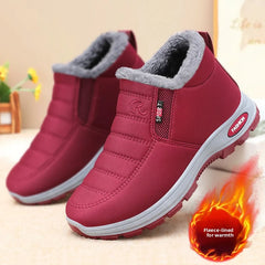 Women’s Waterproof Snow Boots – 2025 Plush Warm Ankle Winter Boots
