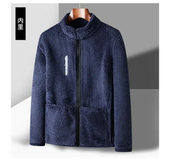 Men’s Winter Fleece Jacket – Thick Warm Windproof Outdoor Coat