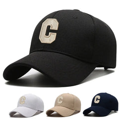 Women’s “C” Letter Baseball Cap – Korean Style Adjustable Summer Hat