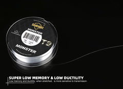 SeaKnight MANSTER T2 Fluorocarbon Fishing Line – 100M