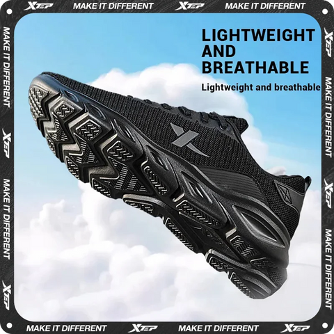 Xtep 2025 Men’s Running Shoes – Sweat-Absorbing, Wear-Resistant Sports Sneakers
