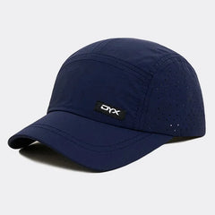 Unisex Short-Brim Baseball Cap – Lightweight Summer Duckbill Hat