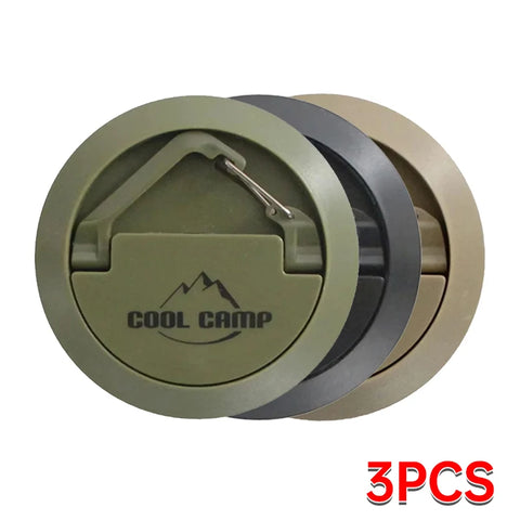 Outdoor Magnetic Tent Hook – Multi-Purpose Camping Ceiling Clamp & Rope Holder