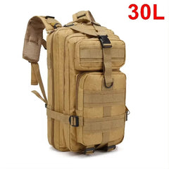 30L/50L Tactical Backpack – MOLLE Outdoor Hiking & Hunting Travel Bag