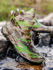 Men’s Camouflage Waterproof Fleece-Lined Rain Boots – Warm Garden Gumboots 2025