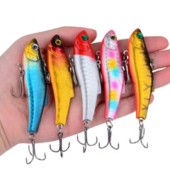 10-Pcs VIB Crankbait Fishing Lures