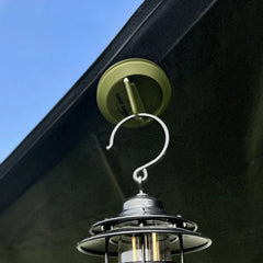 Outdoor Magnetic Tent Hook – Multi-Purpose Camping Ceiling Clamp & Rope Holder