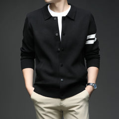 Men’s Knitted Cardigan Sweater Jacket