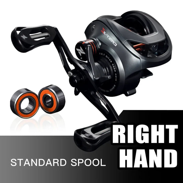 SEASIR Cast X2 7.3:1 Baitcasting Reel – Hybrid Ceramic Bearings & N52 Magnetic Brake