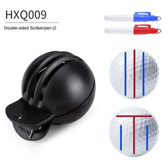 PGM Golf Ball Line Marker Tool with 2 Marker Pens – Alignment & Putting Guide