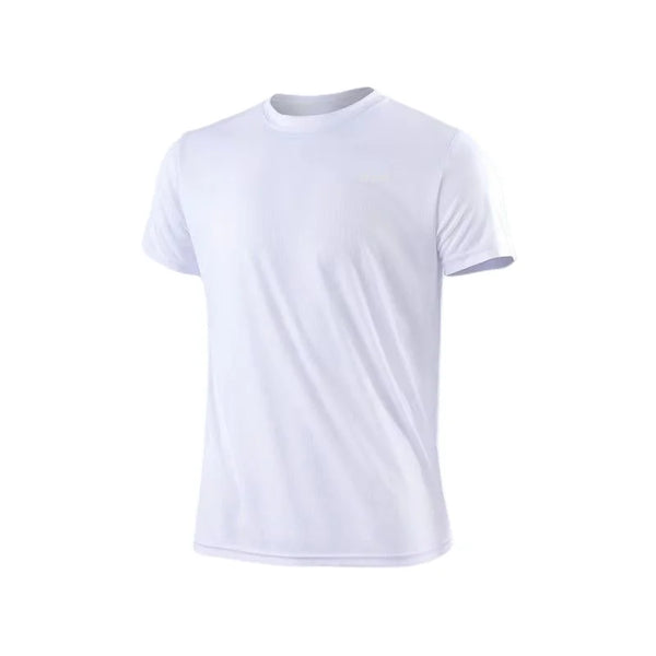 Men’s Ice Silk Quick-Dry T-Shirt – Summer Breathable Outdoor Running Top