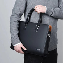 MOTAORA Genuine Leather Laptop Briefcase (14–15.6")