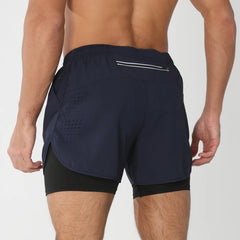 Men’s 2-in-1 Quick-Dry Running Shorts
