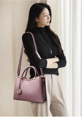 Kangaroo Women’s Large Capacity PU Shoulder Bag