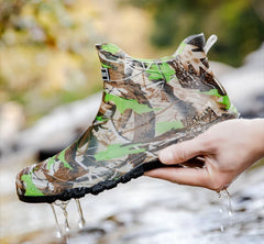 Men’s Camouflage Waterproof Fleece-Lined Rain Boots – Warm Garden Gumboots 2025