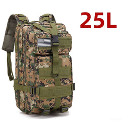 25L/50L Tactical Waterproof Outdoor Backpack – Trekking, Fishing, Hunting, Camping, Hiking