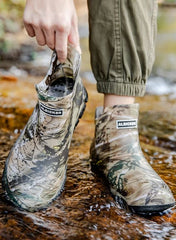 Men’s Camouflage Waterproof Fleece-Lined Rain Boots – Warm Garden Gumboots 2025
