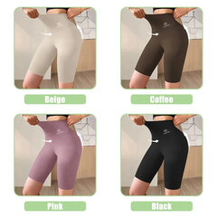 Women’s High Waist Sports Shorts – M to XL