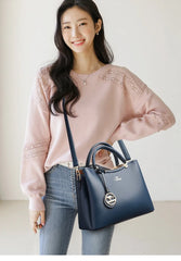 Kangaroo Women’s Large Capacity PU Shoulder Bag