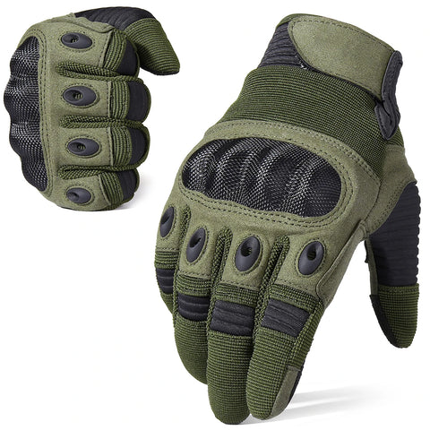 Touch Screen Tactical Gloves – Anti-Skid Outdoor Combat & Cycling Gear for Men