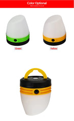 Portable LED Camping Lantern – Waterproof Tent Light with Hook