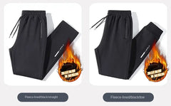 Men’s Autumn/Winter Thick Velvet Warm Sports Pants