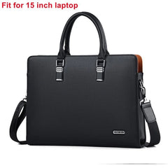 MOTAORA Genuine Leather Laptop Briefcase (14–15.6")