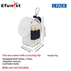 Efunist Magnetic Golf Waist Bag – Ball & Tee Holder