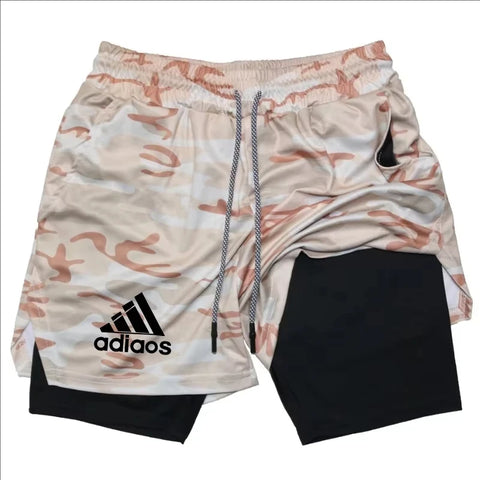 Men’s 2-in-1 Running Shorts with Phone Pocket
