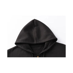 Men’s Autumn Slim-Fit Zip Hoodie Jacket