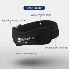 Adjustable Patellar Tendon Knee Strap – Shock Absorbing Compression Brace