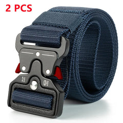 Unisex Tactical Nylon Belt with Quick Release Buckle