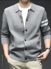 Men’s Knitted Cardigan Sweater Jacket