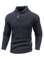 Men’s Winter Knitted Crew Neck Pullover