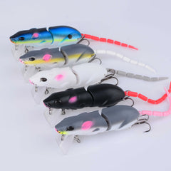 5-Pcs Mouse Floating Fishing Lures