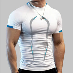 Men’s Summer Quick-Dry Sports T-Shirt – Breathable Training Top