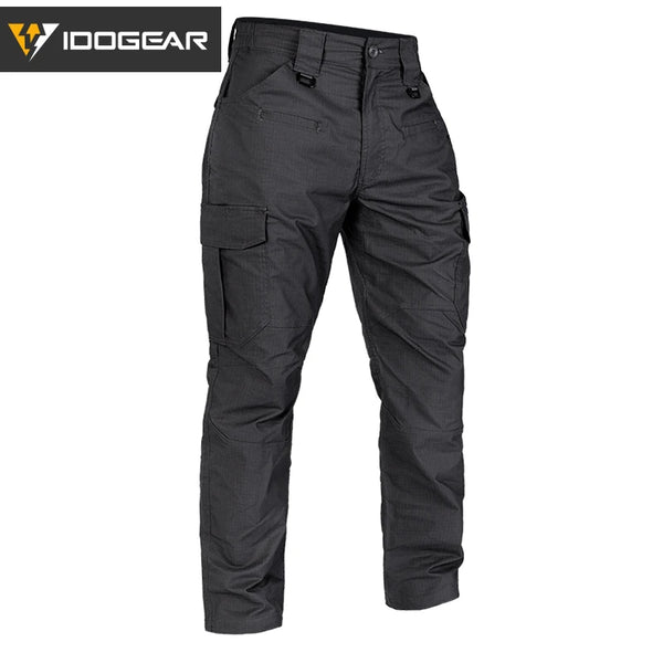 IDOGEAR BSR Men’s Flex Tactical Pants – Lightweight Stretch Cargo Trousers 3213