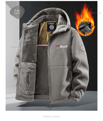 Men’s Maxbarley Retro Fleece Winter Tracksuit Set