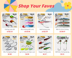 Crankbait & Spinner Fishing Lures 9–16g