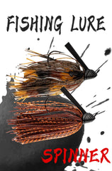 WALK FISH Spinner & Chatter Bait – 7g/10g/14g Weedless Bass Fishing Lure