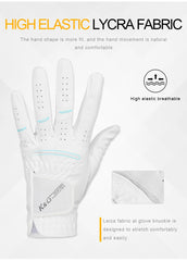 Men’s Golf Gloves – Non-Slip, Breathable, Left Hand