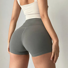 GymHUB High-Waist Hip-Lift Yoga Shorts