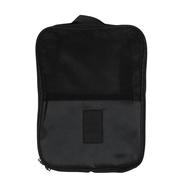 High-Quality Portable Travel Shoe & Clothes Bag – Double/Single Layer Organizer